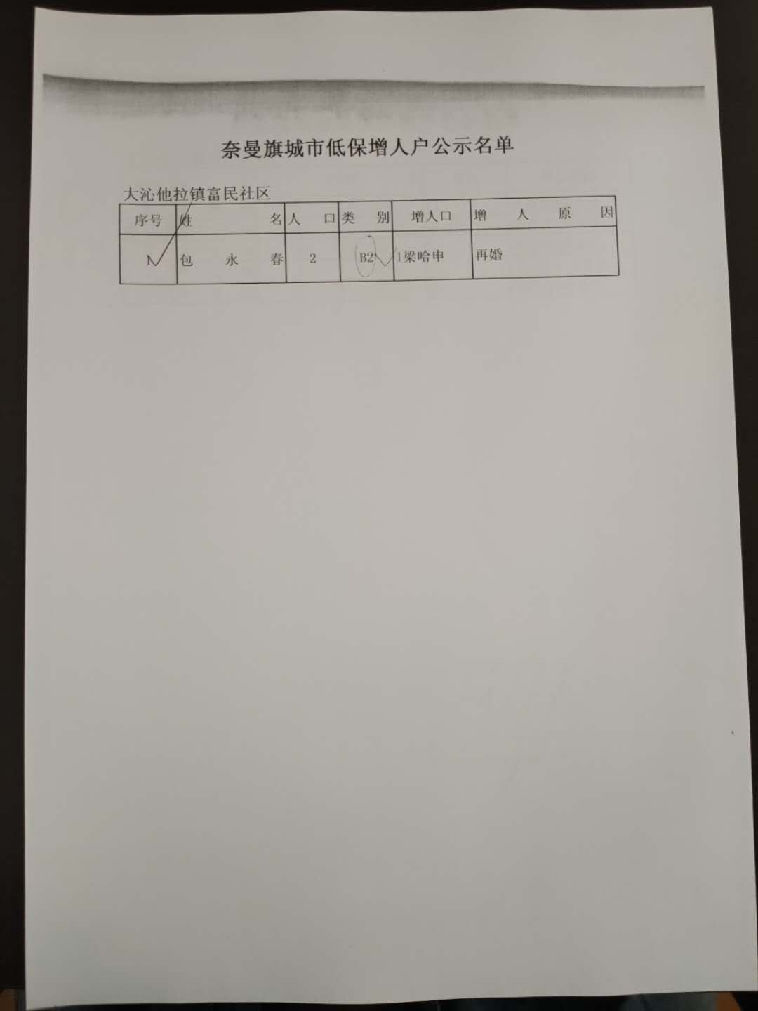 2013年奈曼旗城市低保增人户公示名单.jpg